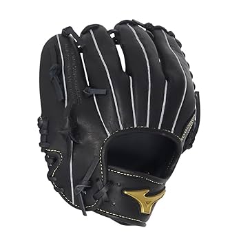 【2回使用のみ】ミズノ ジュニア軟式グローブ Lサイズ ブラック MIZUNO ミズノ グローブ キッズ ジュニア 子供 ジュニア軟式用MZ